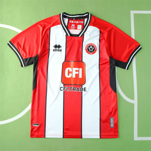 Sheffield United Jersey Home kit 23/24 Man Football Team Soccer shirt