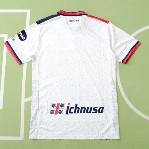 Cagliari Jersey Away kit 23/24 Man Football Team Soccer Shirt