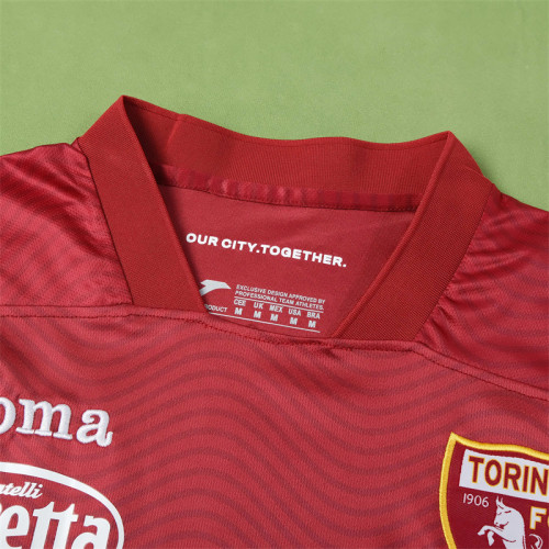 Torino Jersey Home kit 23/24 Man Football Team Soccer Shirt