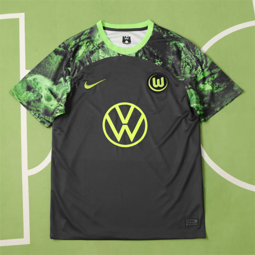 Wolfsburg Jersey Away Kit 23/24 Man Football Team Soccer Shirt