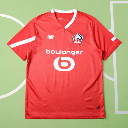Lille Jersey Home kit 23/24 Man Football Team Soccer Shirt