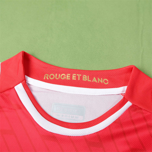 Monaco Jersey Home kit 23/24 Man Football Team Soccer Shirt