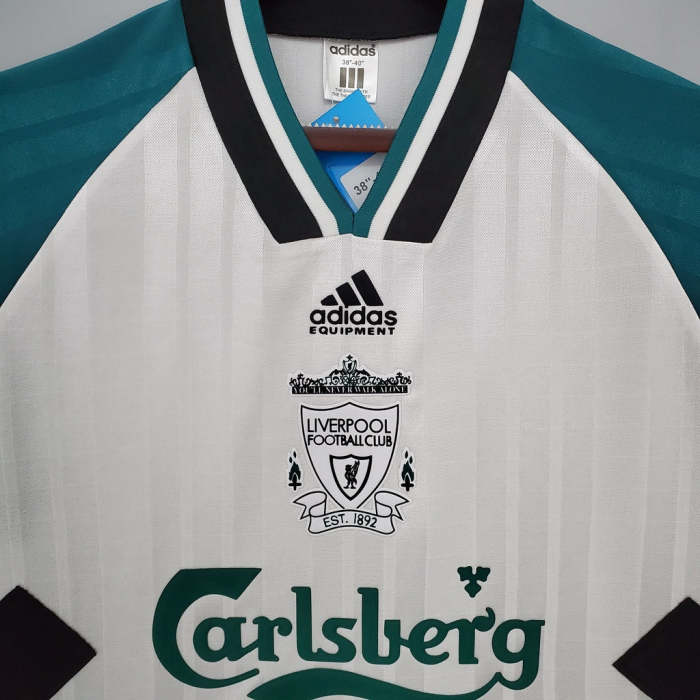 Liver Jersey Away kit 93/95 Retro Football Team Soccer shirt