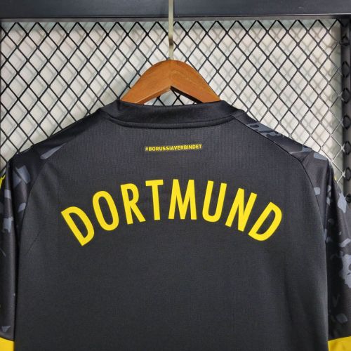 Dortmund Jersey Away Kit 23/24 Man Football Team Soccer Shirt