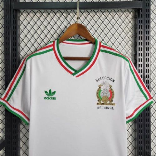 Mexico Jersey Away Kit 1985 Retro Football Team Soccer Shirt