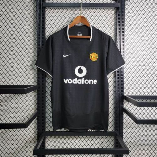 Manchester United Jersey Away Kit 03/04 Retro Football Team Soccer Shirt