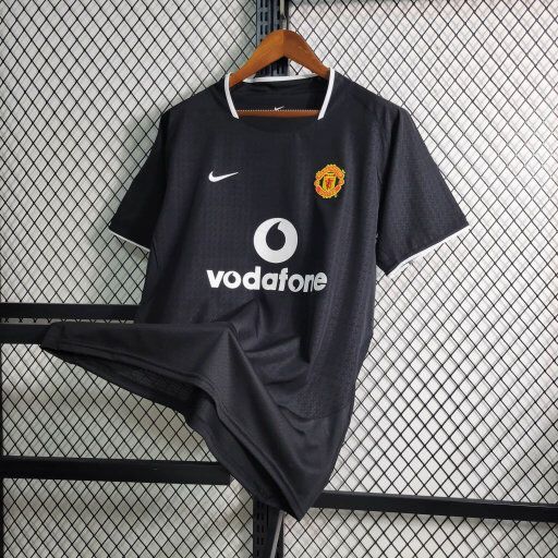 Man United Jersey Away Kit 03/04 Retro Football Team Soccer Shirt