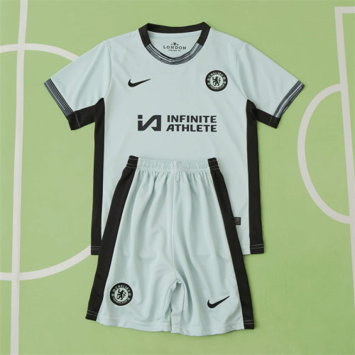 Chelsea Jersey Third kit 23/24 Kids Football Team Soccer shirt