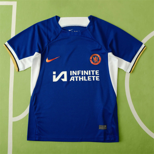 Chelsea Jersey Home kit 23/24 Kids Football Team Soccer shirt