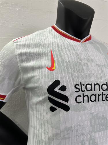Predictive Liverpool Jersey Third Kit 24/25 Player Version Football Team Soccer Shirt