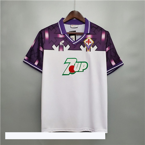 ACF Fiorentina Jersey Away kit 1992/93 Retro Football Team Soccer Shirt