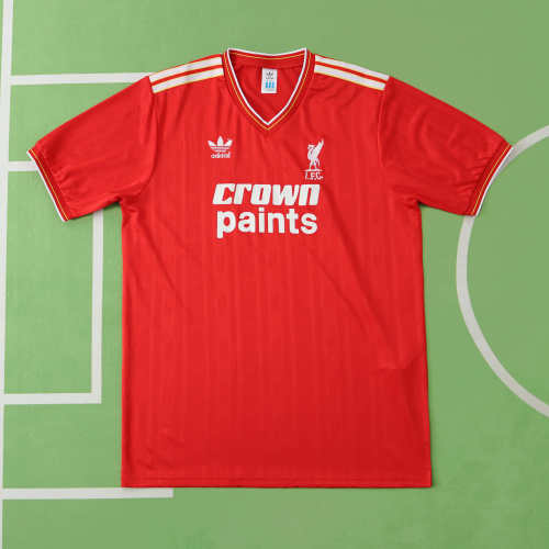 Liverpool Jersey Home kit 1985/87 Retro Football Team Soccer shirt