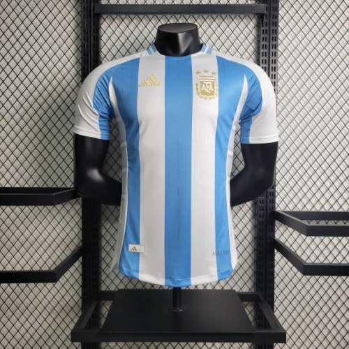 Player Argentina Home Kit 24/25 Copa America 2024 Football Jersey Messi