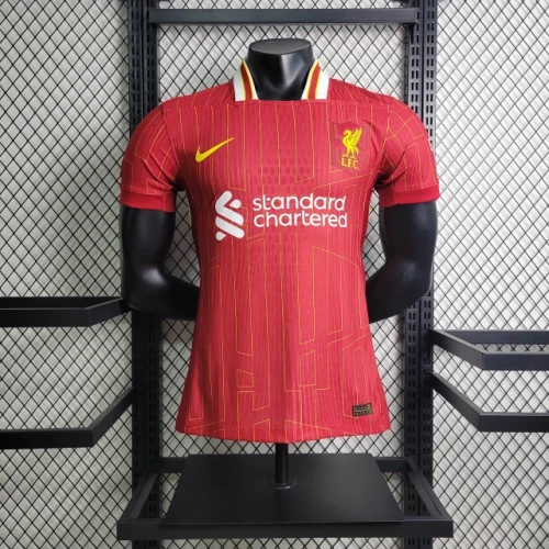 24/25 Liverpool Home Kit Player Version Football Jersey