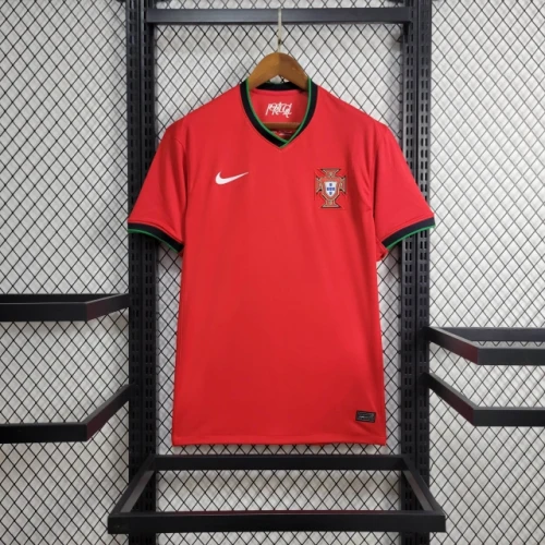 Portugal Home Kit 24/25 Euro Cup 2024 Man Football Jersey