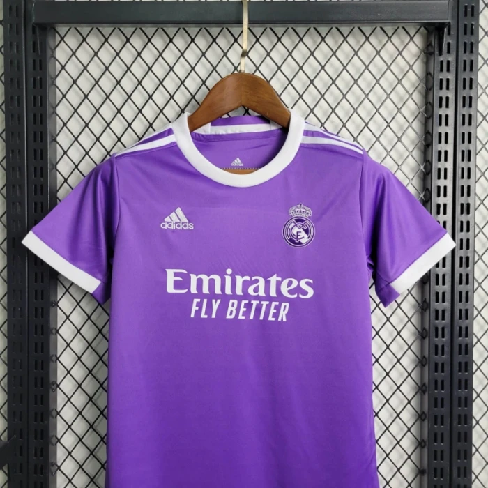 Retro Real Madrid Away kit 16/17 Kids Football Jersey