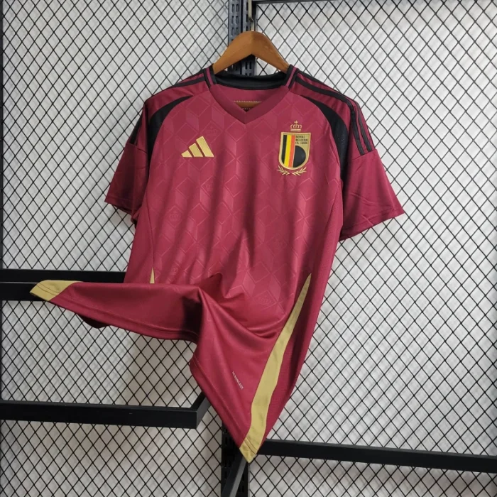 Belgium Home Kit 24/25 Euro Cup 2024 Man Football Jersey
