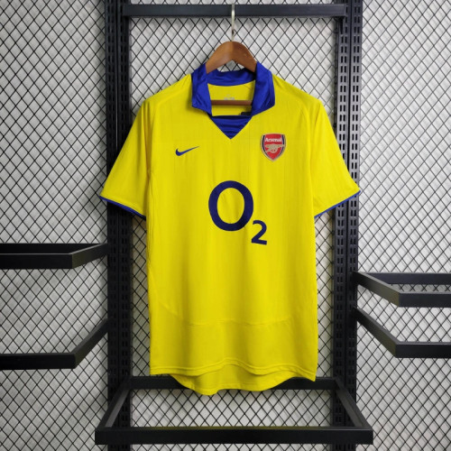 Arsenal Jersey Away kit 03/05 Retro