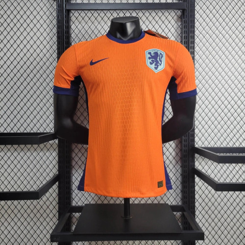 Player Netherlands Home Kit 24/25 Euro Cup 2024 Football Jersey