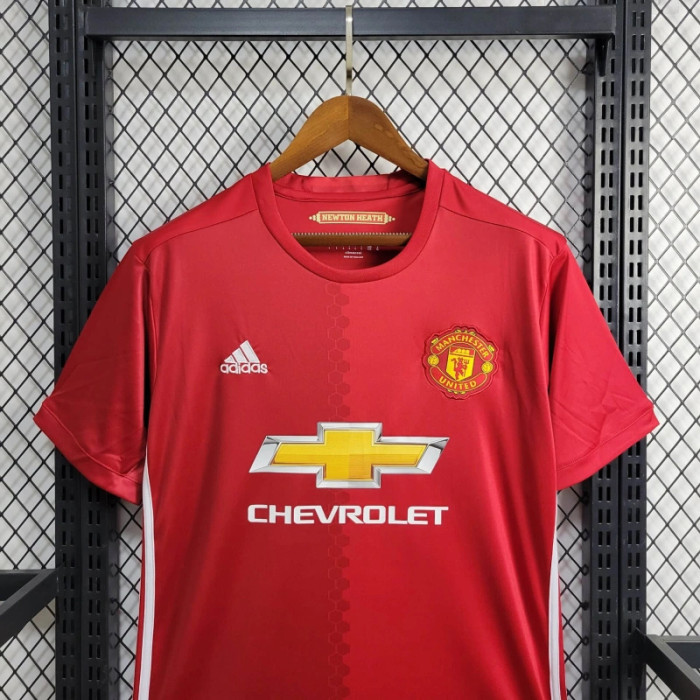 Retro Man United Home Kit 16/17 Football Jersey
