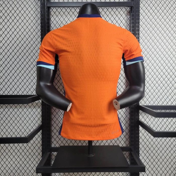 Player Netherlands Home Kit 24/25 Euro Cup 2024 Football Jersey