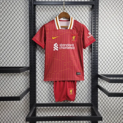 Kids Liverpool Home Kit 24/25 Football Jersey