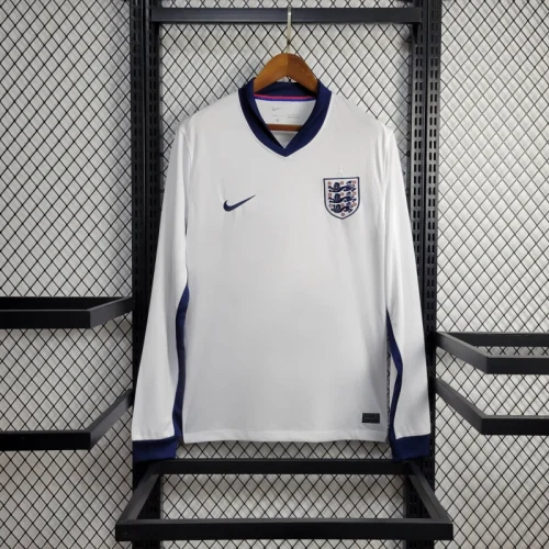 Long Sleeves England Home Kit 24/25 Euro Cup 2024 Football Jersey
