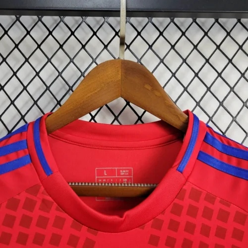 Chile Home Kit 24/25 Copa America 2024 Football Jersey