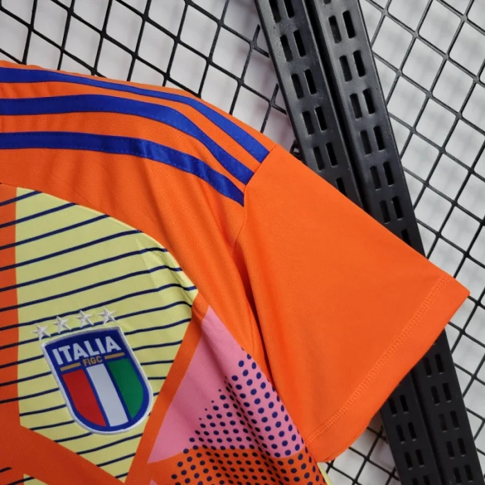 Italy Goalkeeper Kit 24/25 Euro Cup 2024 Football Jersey