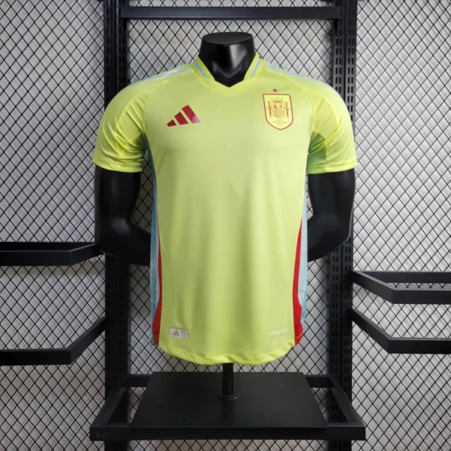 Player Spain Away Kit 24/25 Euro Cup 2024 Football Jersey