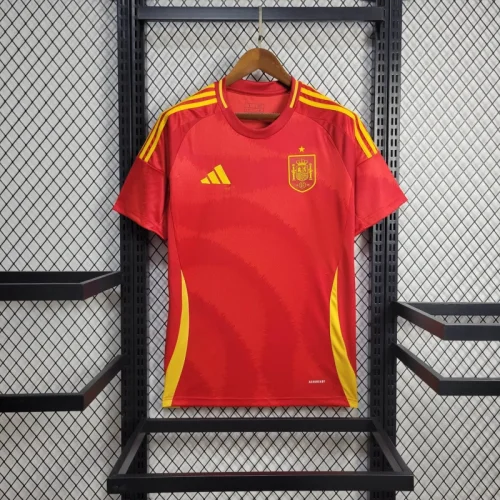 Spain Home Kit 24/25 Euro Cup 2024 Football Jersey