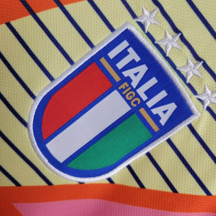 Italy Goalkeeper Kit 24/25 Euro Cup 2024 Football Jersey