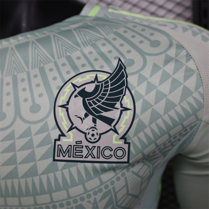 Player Mexico Away Kit 24/25 Copa America 2024 Long Sleeves