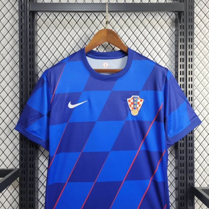 Croatia Away Kit 24/25 Euro Cup 2024 Football Jersey