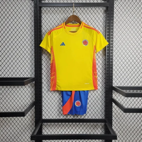 Kids Colombia Home Kit 24/25 Copa America 2024