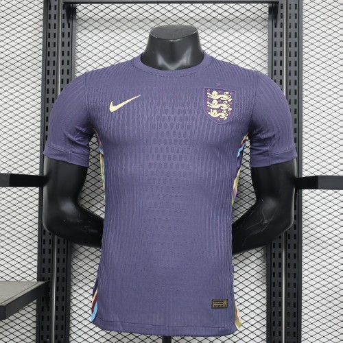 England Away Kit 24/25 Euro Cup 2024 Player Football Jersey