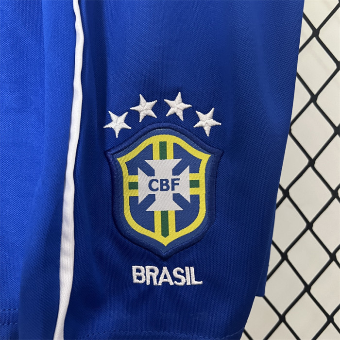 Retro Kids Brazil Home Jersey 2002