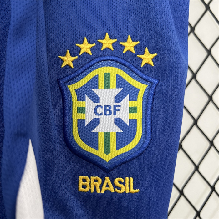 Retro Kids Brazil Home Jersey 2004