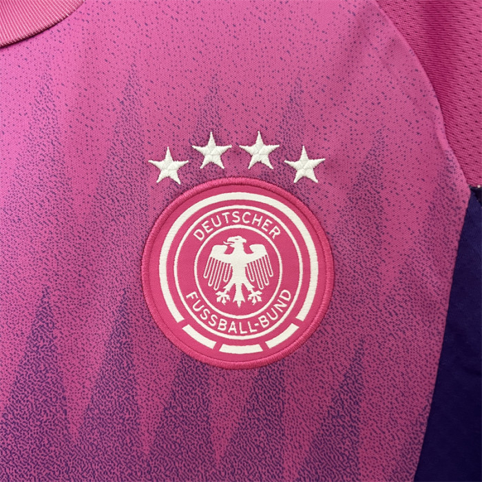 Women Germany Away Kit 24/25 Euro Cup 2024 Football Jersey