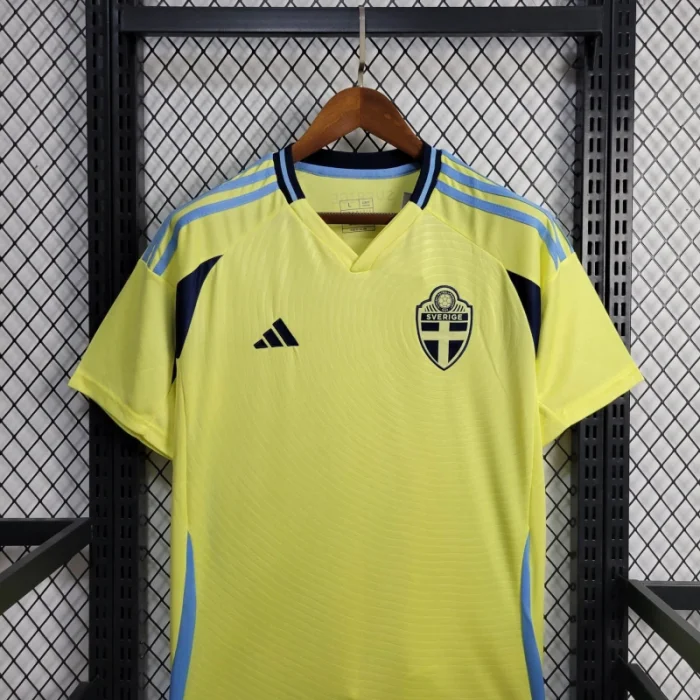 Sweden Home Kit 24/25 Euro Cup 2024 Football Jersey