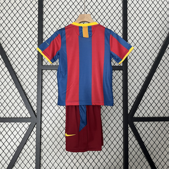 Retro Kids Barcelona Home Jersey 10/11