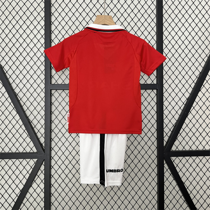 Retro Kids Man United Home Jersey 99/00