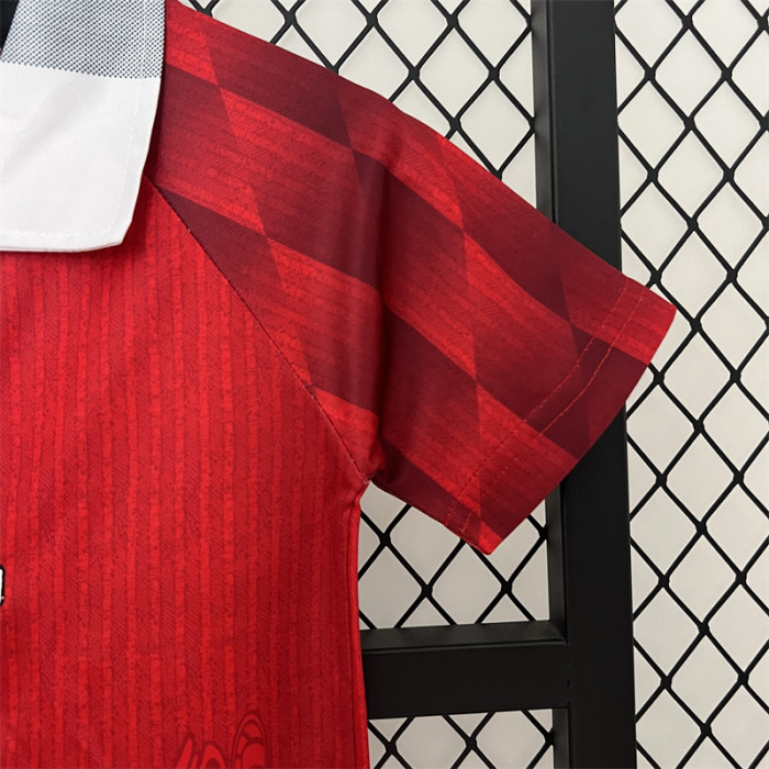 Retro Kids Man United Home Jersey 96/97