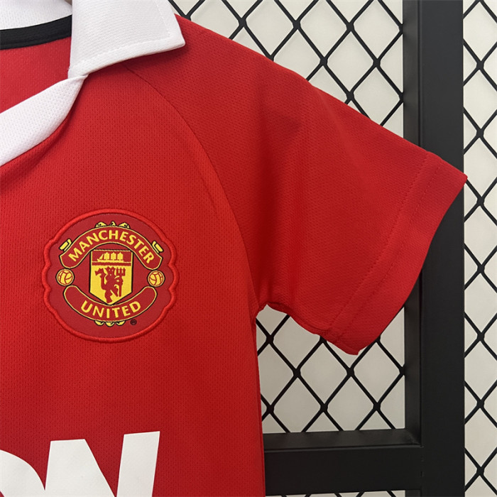 Retro Kids Man United Home Jersey 10/11