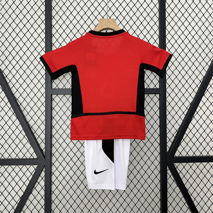 Retro Kids Man United Home Jersey 02/04
