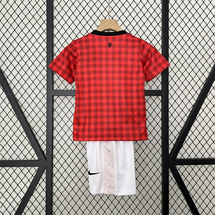 Retro Kids Man United Home Jersey 12/13