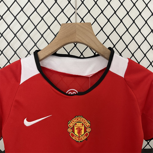 Retro Kids Manchester United Home Jersey 05/06