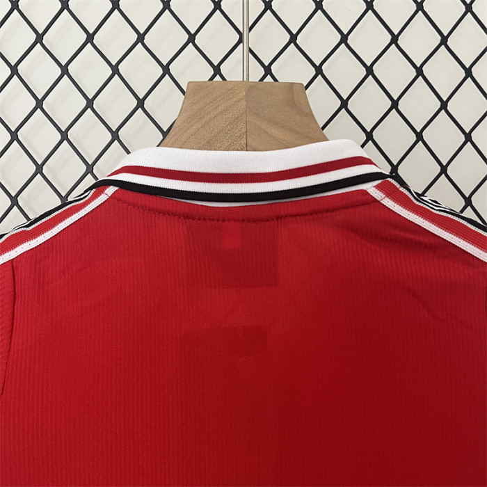 Retro Kids Man United Home Jersey 98/99