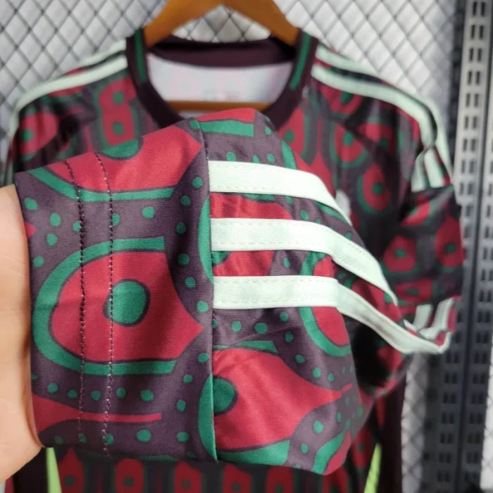 Mexico Home Kit 24/25 Copa America 2024 Long Sleeves