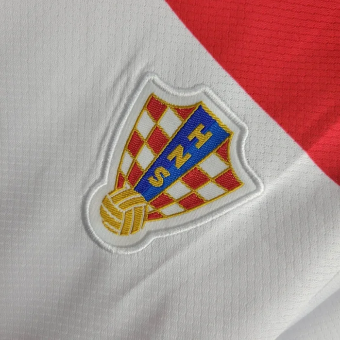 Kids Croatia Home Kit 24/25 Euro Cup 2024 Football Jersey